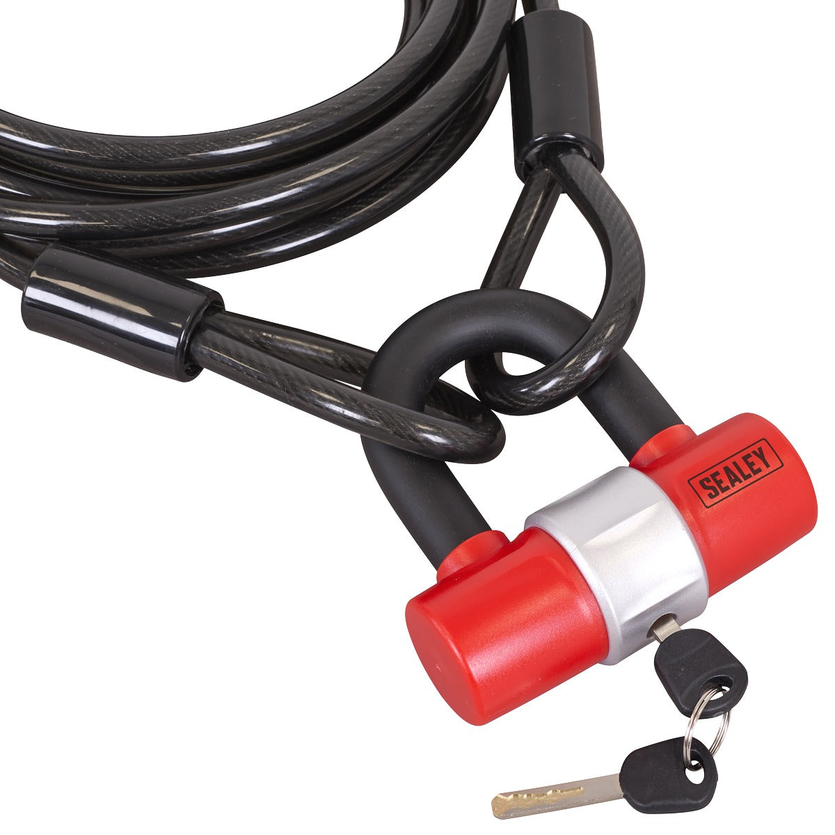 Sealey Motorcycle Cable Lock 10mm x 5m SHGCL5
