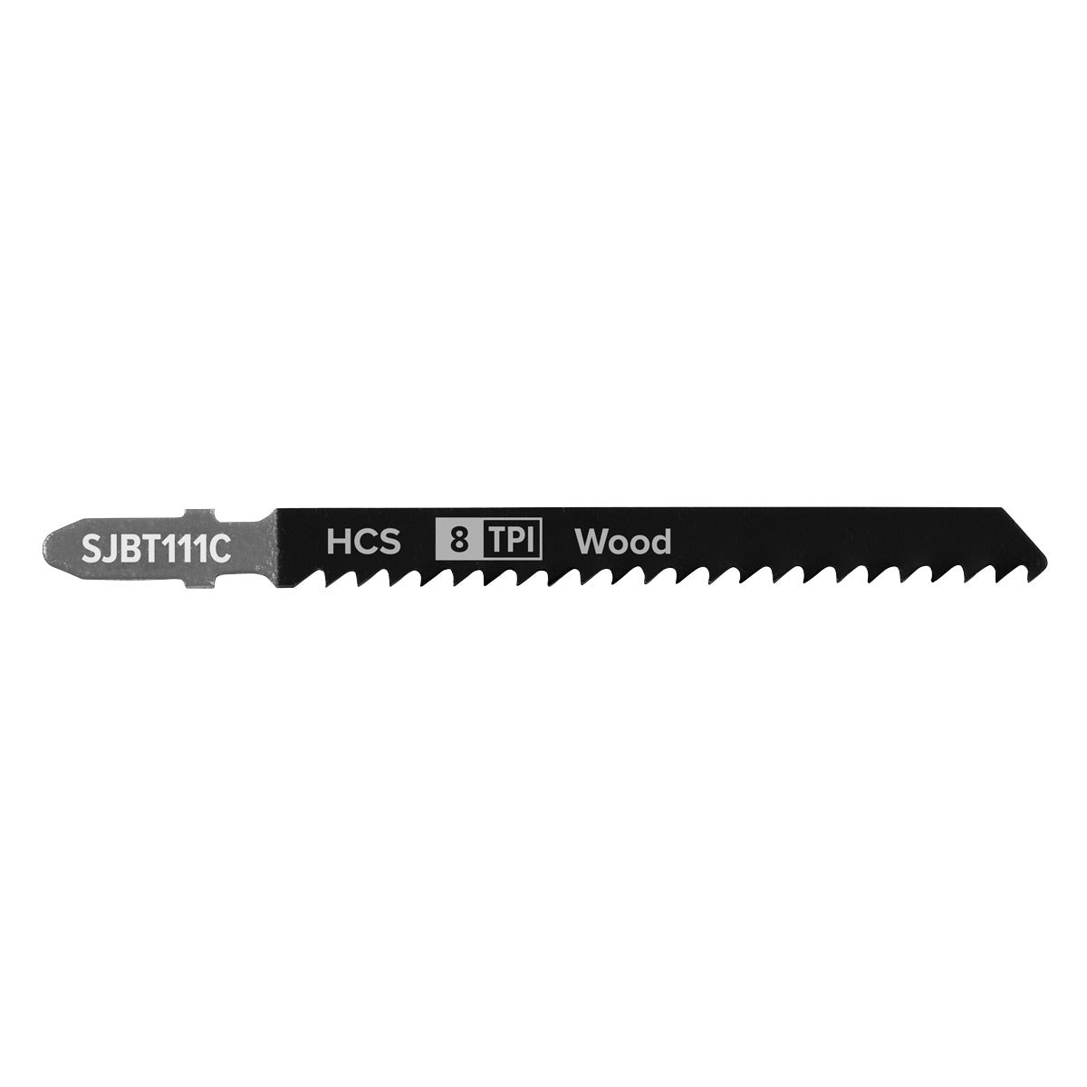Sealey Jigsaw Blade for General Wood 100mm 8tpi - Pack of 5 SJBT111C