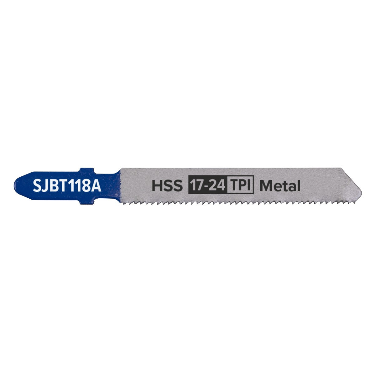 Sealey Jigsaw Blade for Metal 92mm 17-24tpi - Pack of 5 SJBT118A