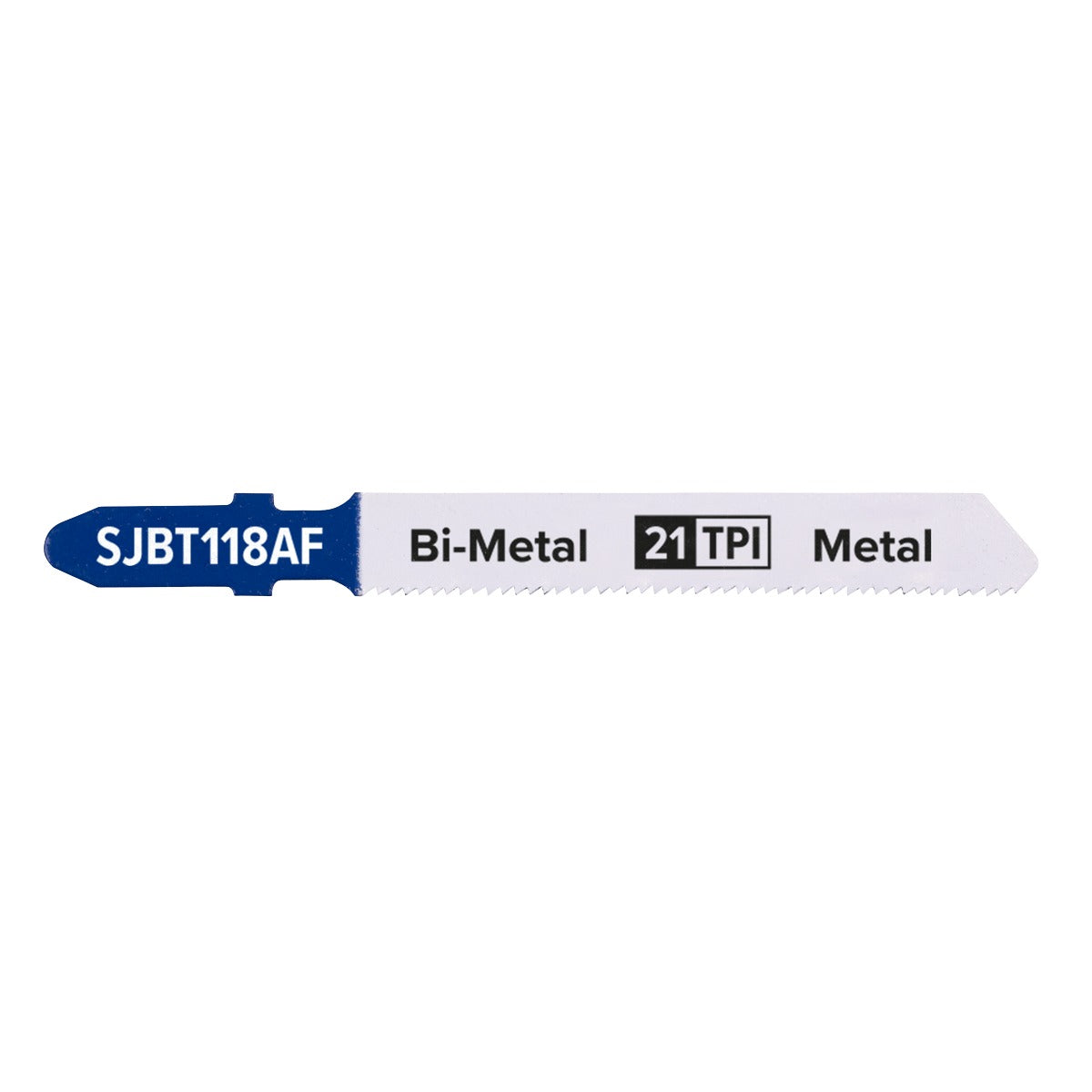 Sealey Jigsaw Blade for Metal 75mm 21tpi - Pack of 5 SJBT118AF