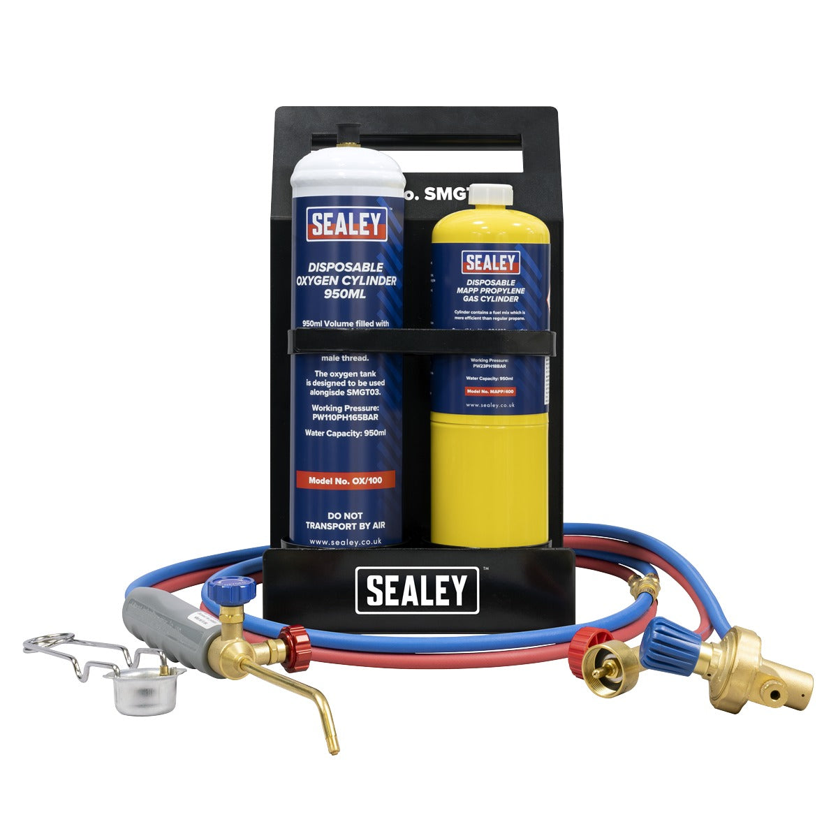 Sealey MAPP Gas & Oxygen Brazing Kit SMGT03