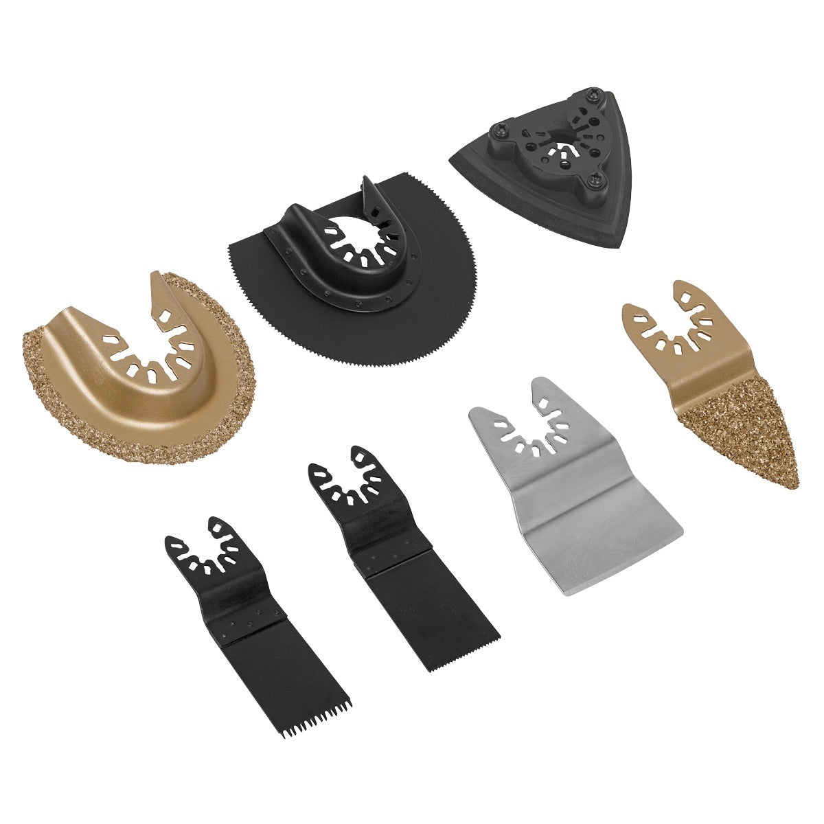 Sealey All-Purpose Multi-Tool Blade Set 7pc SMTS7