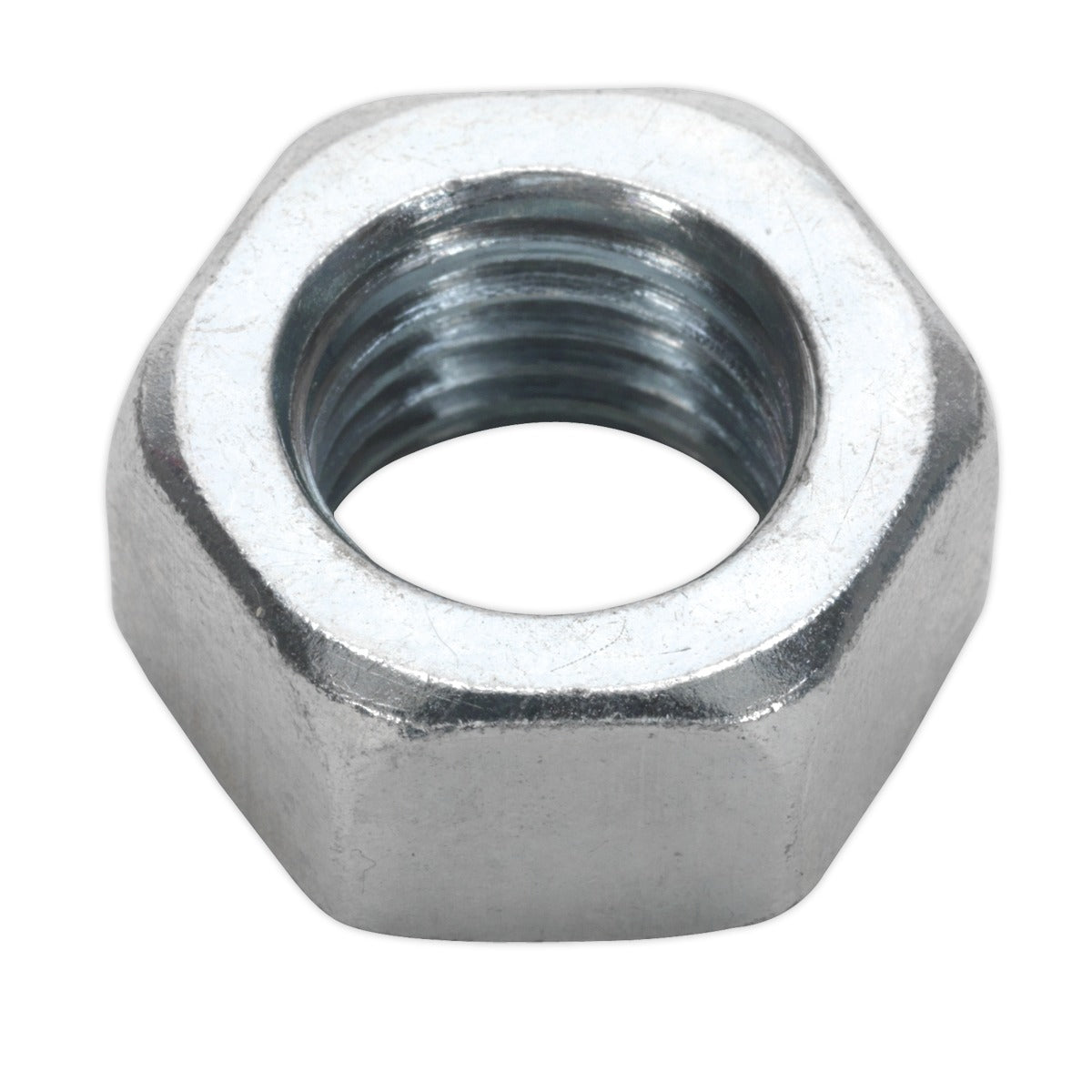 Sealey Zinc Plated Steel Nut M16, DIN 934 - Pack of 25 SN16