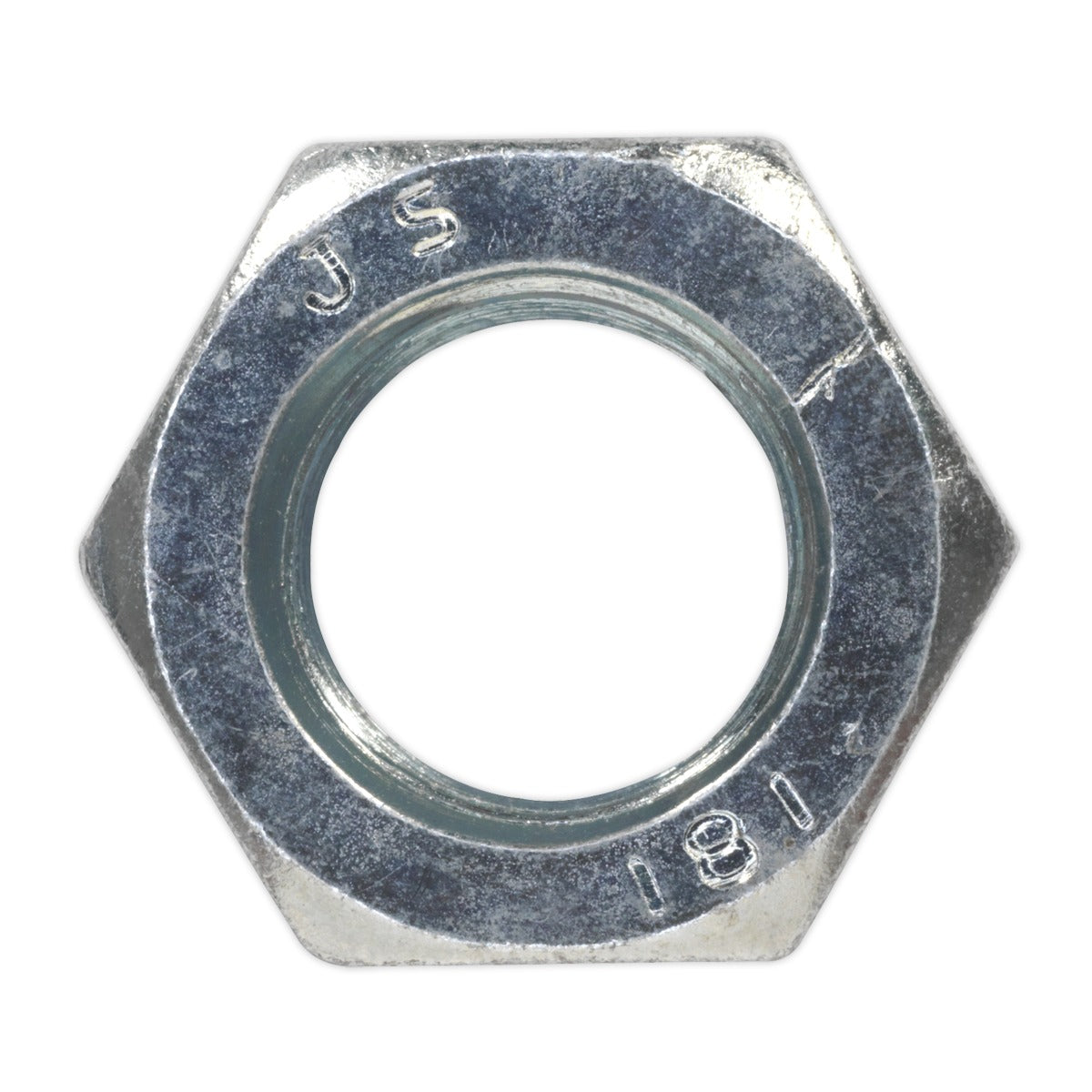 Sealey Zinc Plated Steel Nut M16, DIN 934 - Pack of 25 SN16