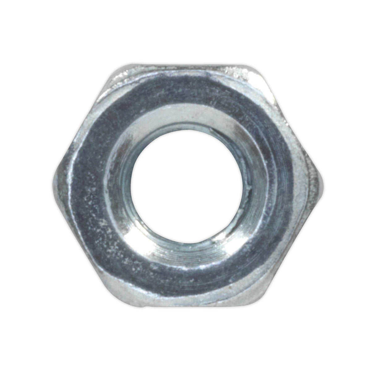 Sealey Zinc Plated Steel Nut M3, DIN 934 - Pack of 100 SN3