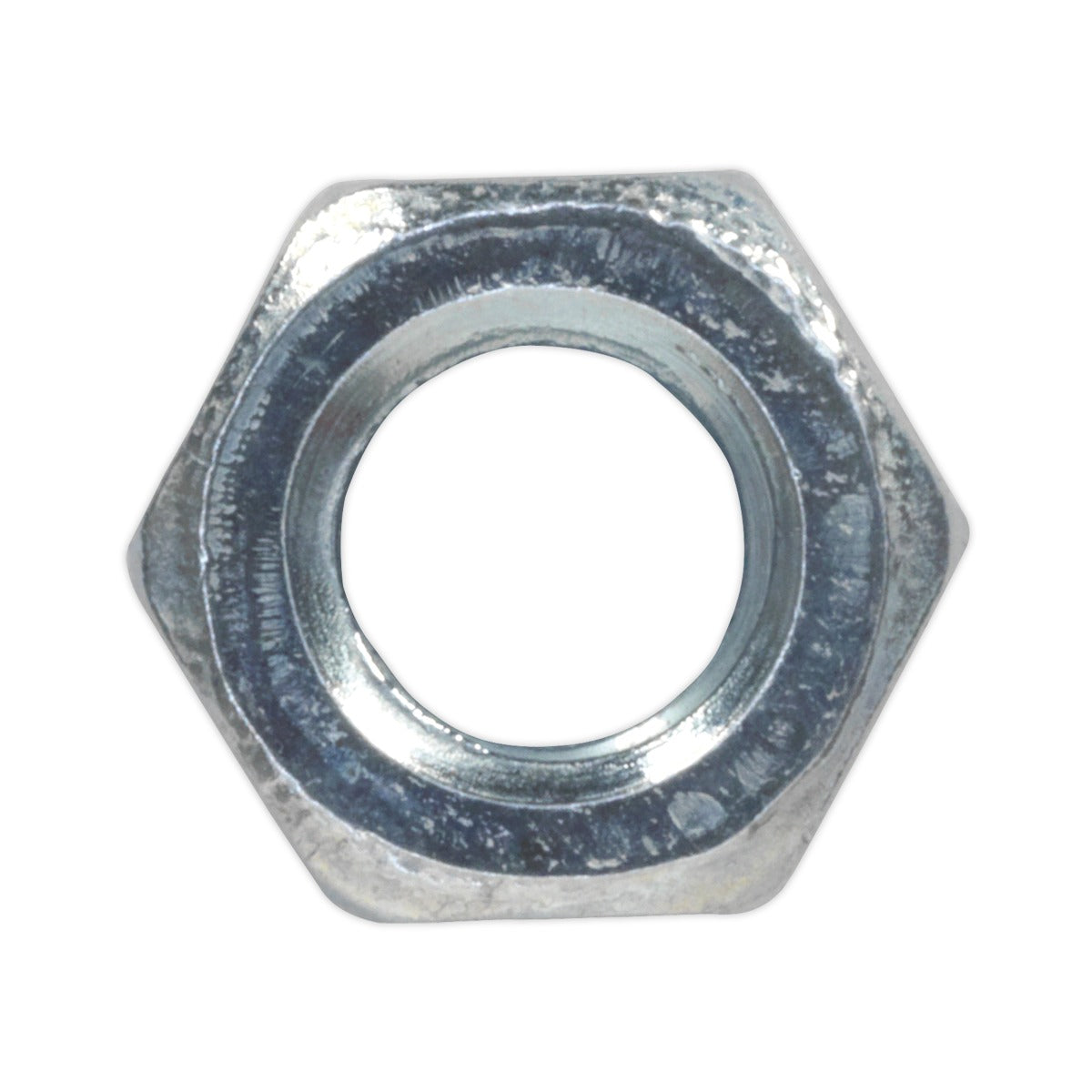 Sealey Zinc Plated Steel Nut M5, DIN 934 - Pack of 100 SN5