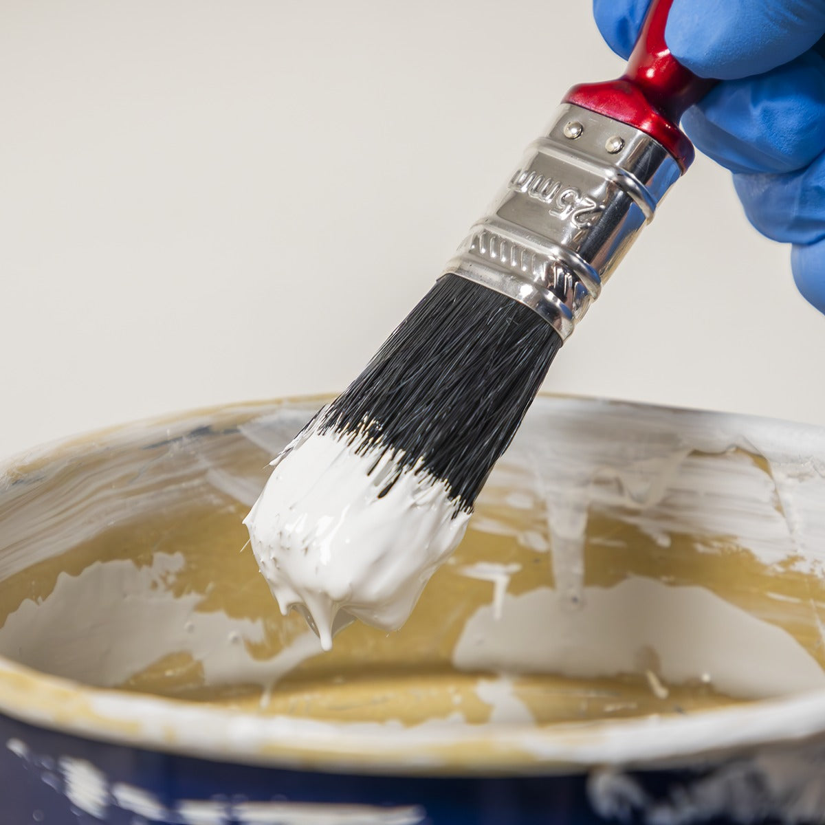 Sealey Pure Bristle Paint Brush 25mm - Pack of 10 SPB25S