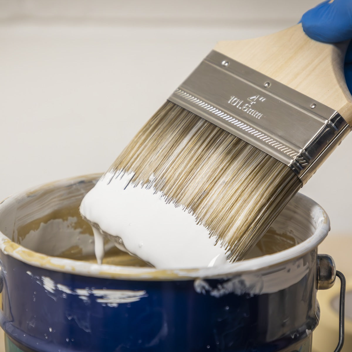Sealey Wooden Handle Paint Brush 100mm SPBS100W