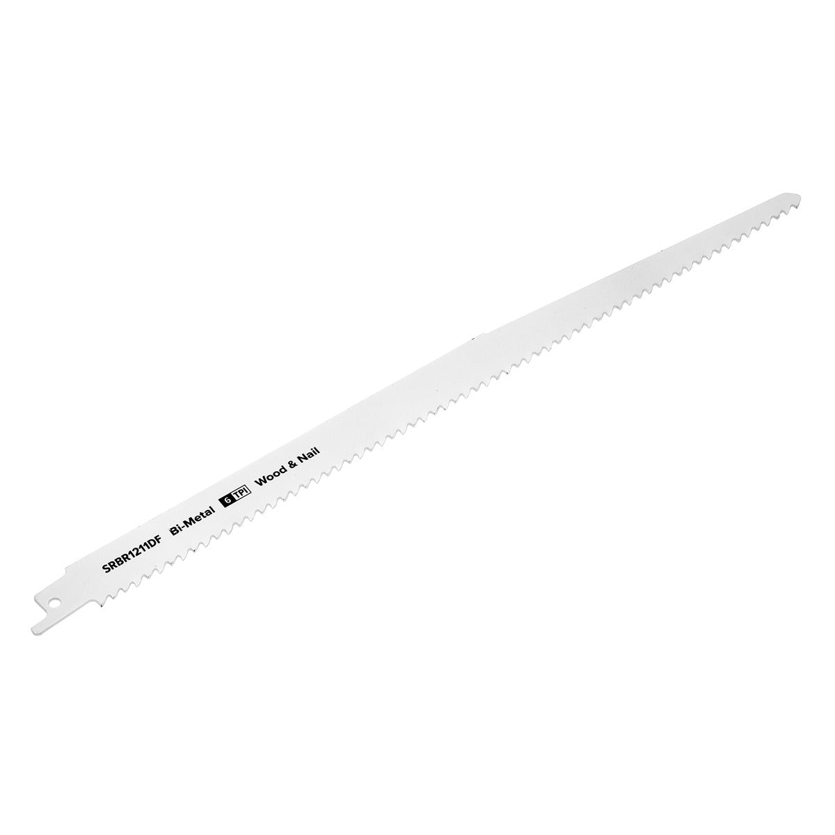 Sealey Reciprocating Saw Blade for Wood & Nails 300mm 6tpi - Pack of 5 SRBR1211DF