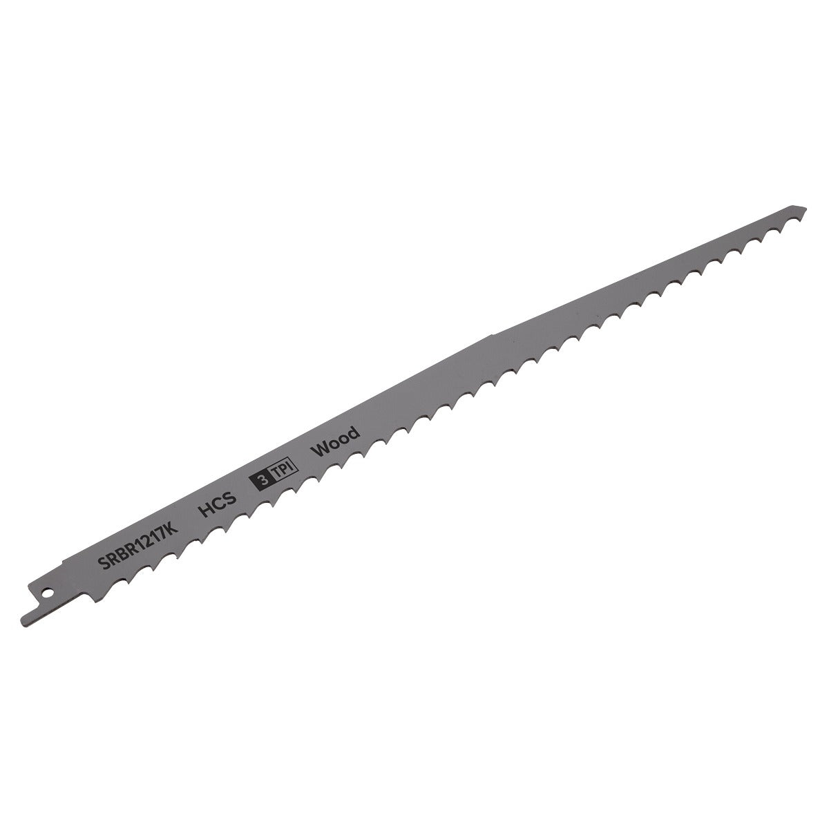 Sealey Reciprocating Saw Blade for Pruning & Coarse Wood 300mm 3tpi - Pack of 5 SRBR1217K
