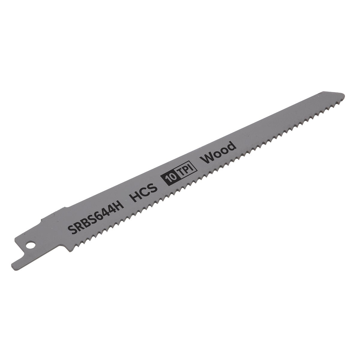 Sealey Reciprocating Saw Blade for Clean Wood 150mm 10tpi - Pack of 5 SRBS644H