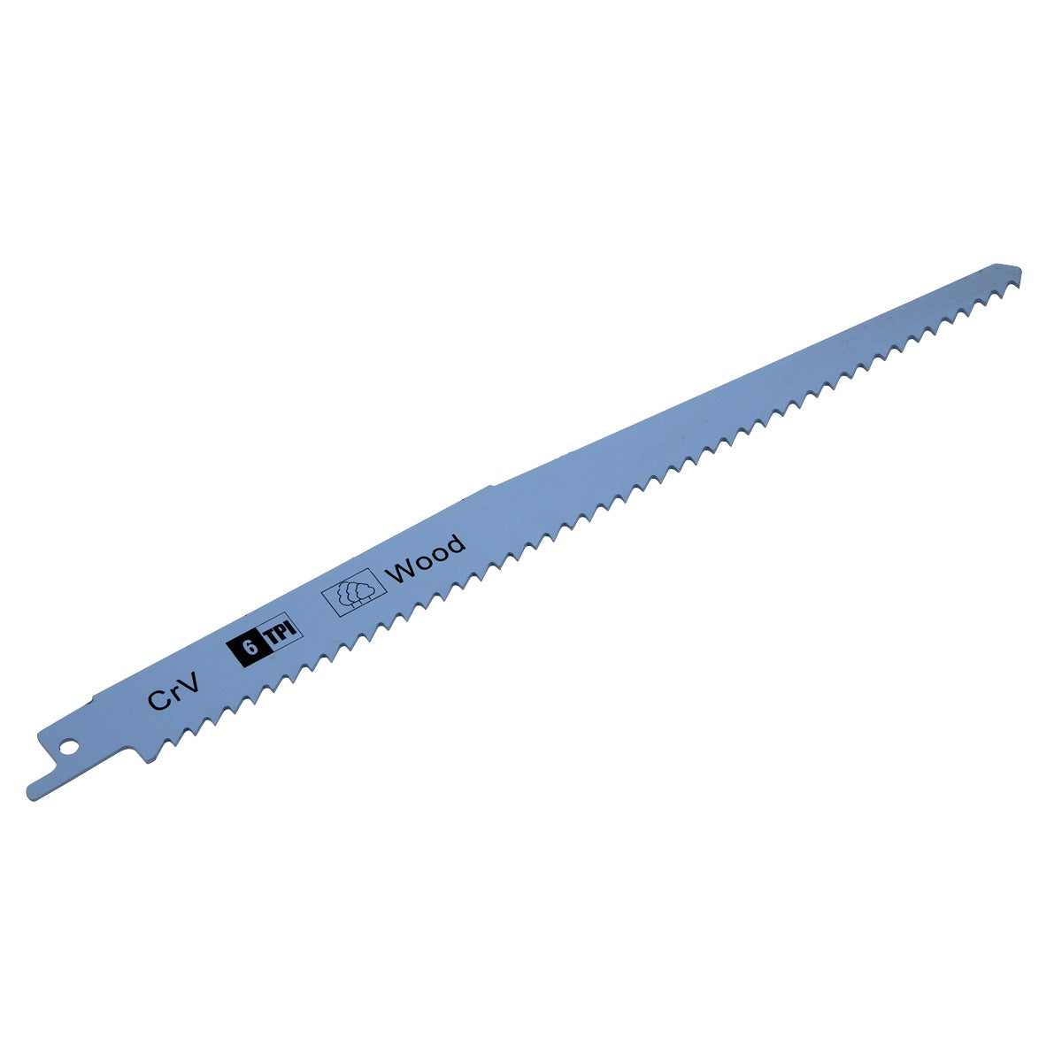 Sealey Reciprocating Saw Blade for Clean Wood 230mm 6tpi - Pack of 5 SRBS911D