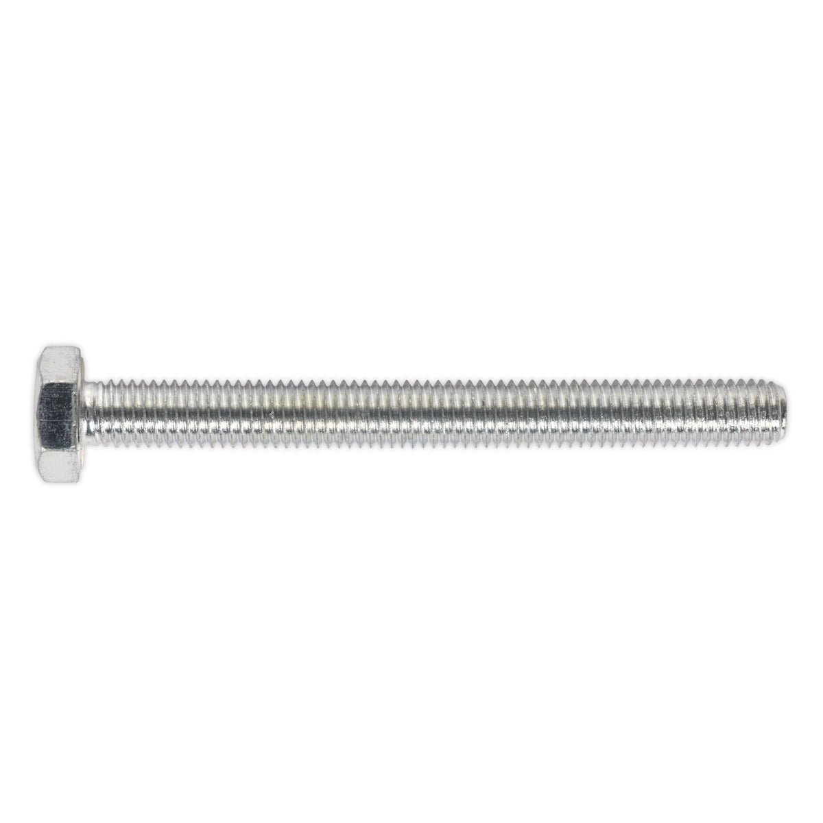Sealey 8.8 Zinc Plated HT Setscrew M10 x 100mm, DIN 933 - Pack of 25 SS10100