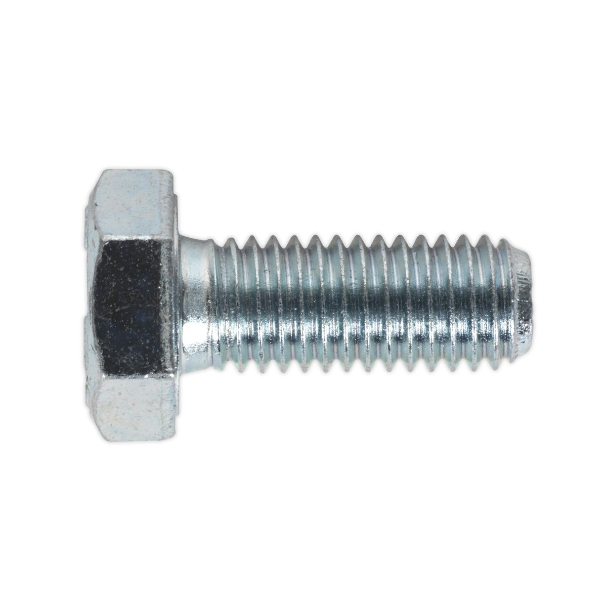 Sealey 8.8 Zinc Plated HT Setscrew M10 x 25mm, DIN 933 - Pack of 25 SS1025