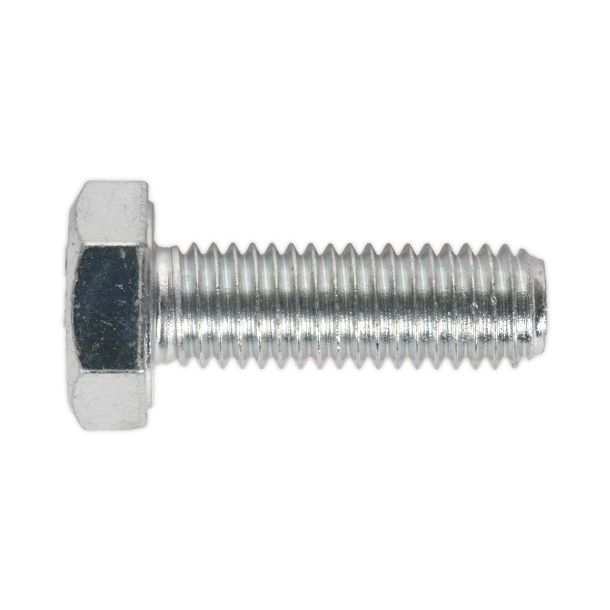 Sealey 8.8 Zinc Plated HT Setscrew M10 x 30mm, DIN 933 - Pack of 25 SS1030