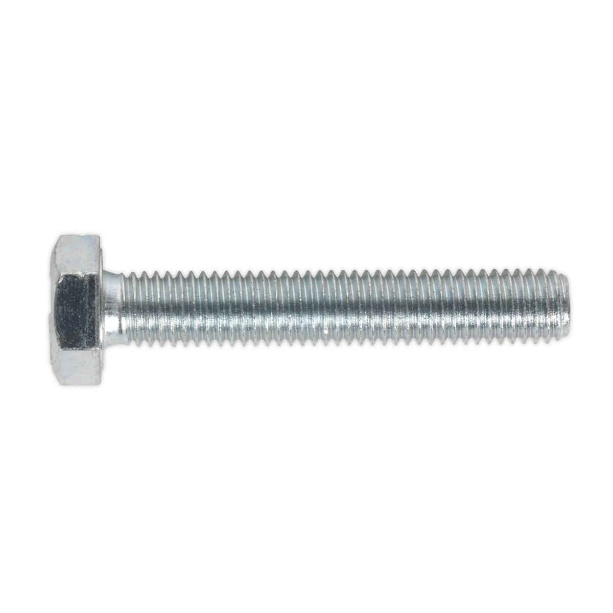 Sealey 8.8 Zinc Plated HT Setscrew M10 x 60mm, DIN 933 - Pack of 25 SS1060