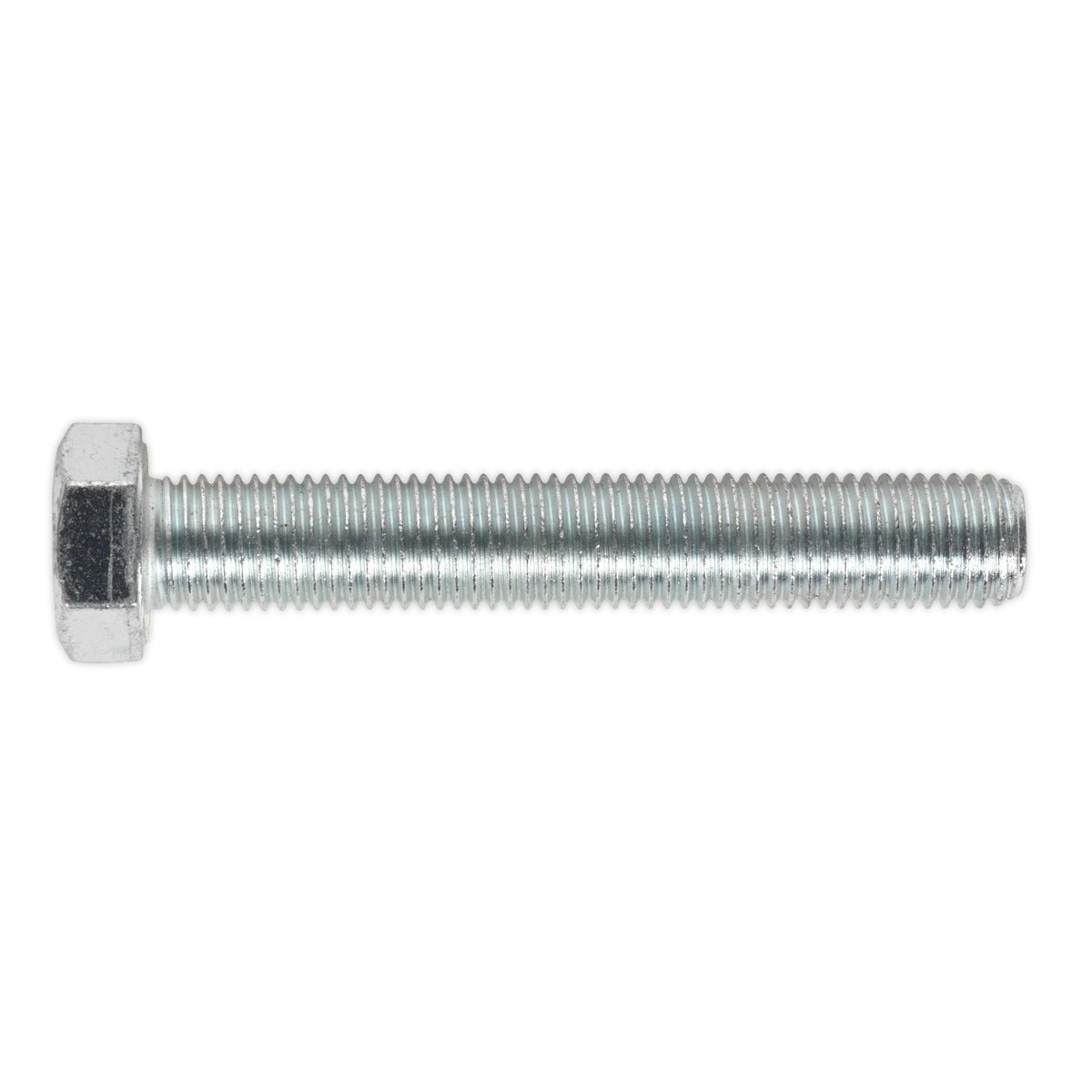 Sealey 8.8 Zinc Plated HT Setscrew M16 x 100mm, DIN 933 - Pack of 5 SS16100