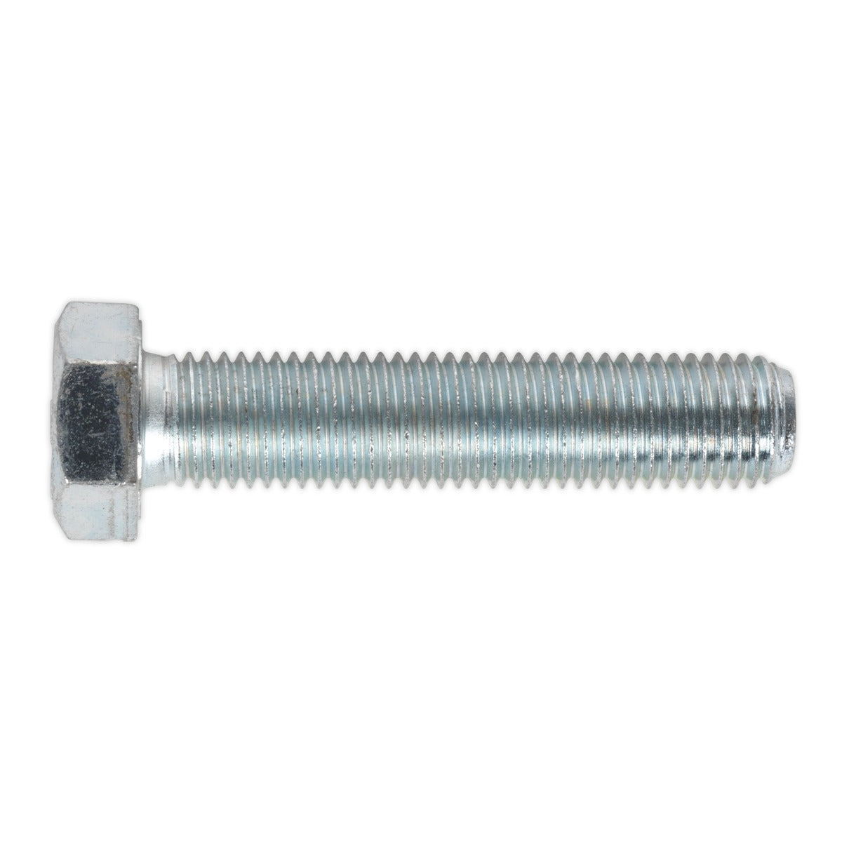 Sealey 8.8 Zinc Plated HT Setscrew M16 x 75mm, DIN 933 - Pack of 10 SS1675