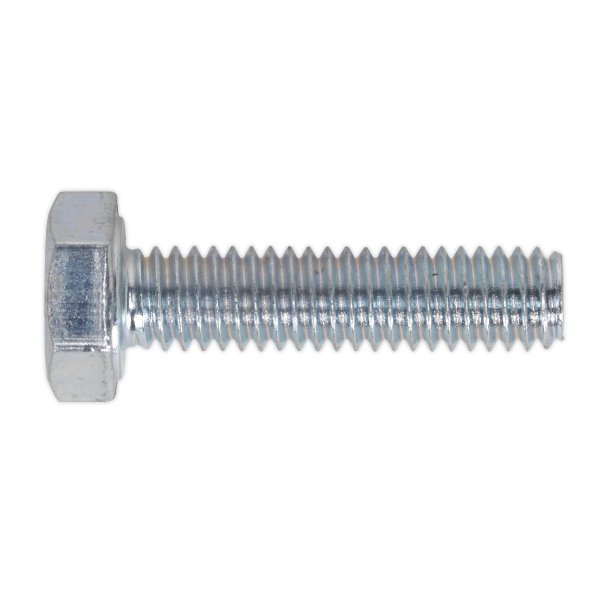 Sealey 8.8 Zinc Plated HT Setscrew M4 x 10mm, DIN 933 - Pack of 50 SS410
