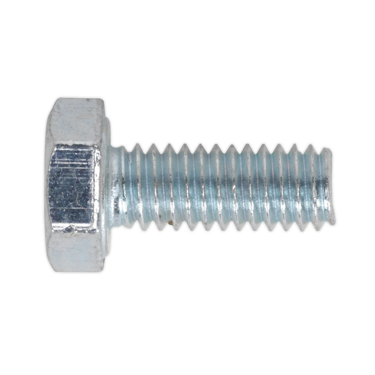 Sealey 8.8 Zinc Plated HT Setscrew M4 x 16mm, DIN 933 - Pack of 50 SS416