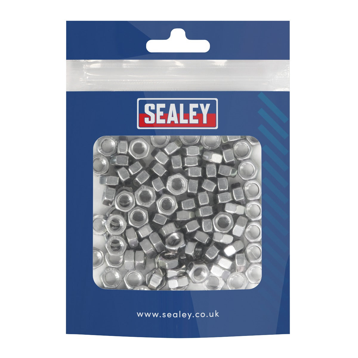 Sealey Stainless Steel Nut M5 A2, DIN 934 - Pack of 100 SS5