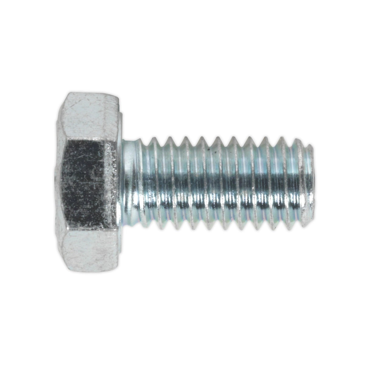 Sealey 8.8 Zinc Plated HT Setscrew M6 x 12mm, DIN 933 - Pack of 50 SS612