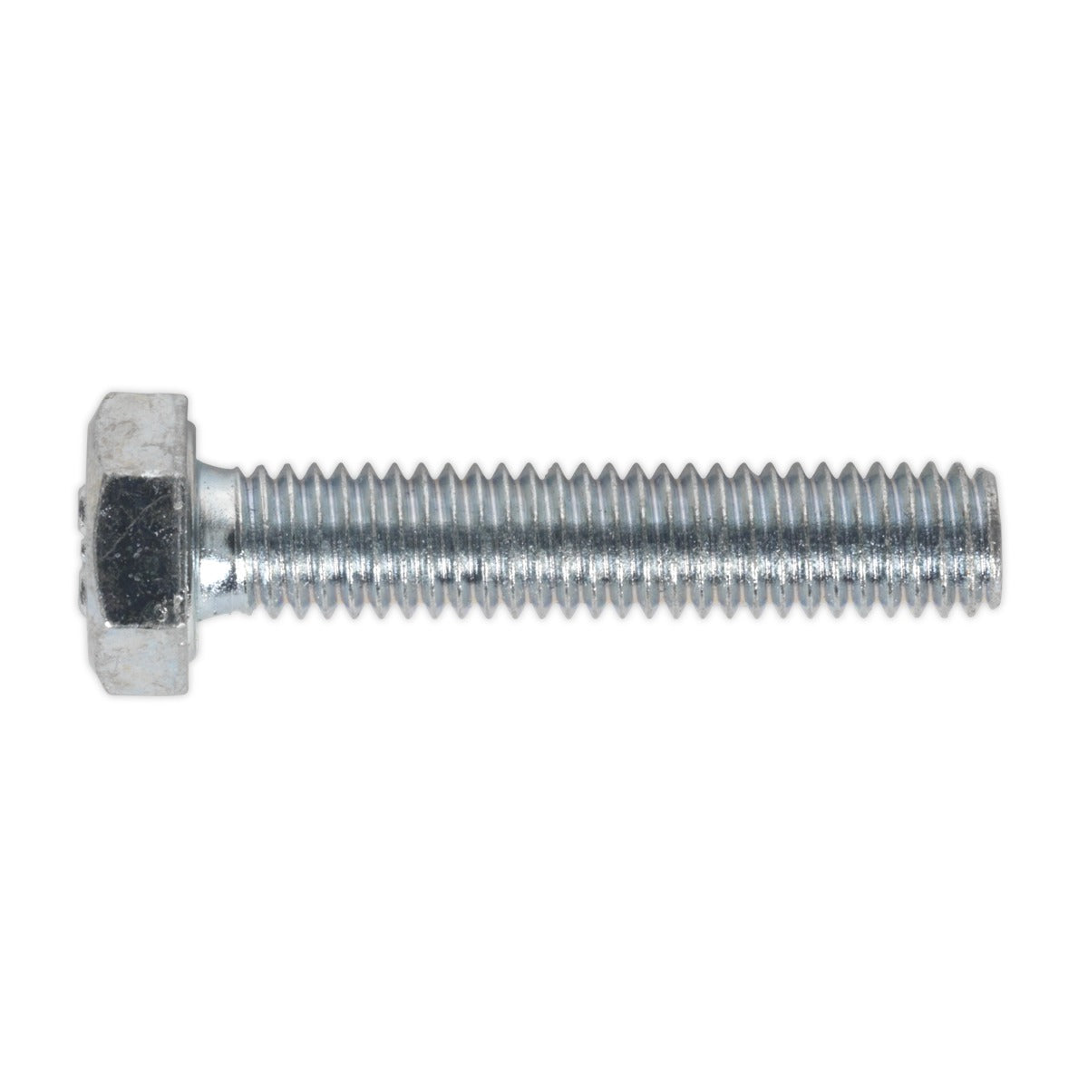 Sealey 8.8 Zinc Plated HT Setscrew M6 x 30mm, DIN 933 - Pack of 50 SS630