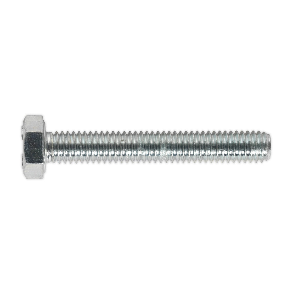 Sealey 8.8 Zinc Plated HT Setscrew M6 x 40mm, DIN 933 - Pack of 50 SS640