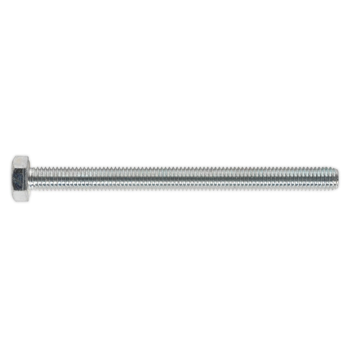 Sealey 8.8 Zinc Plated HT Setscrew M8 x 100mm, DIN 933 - Pack of 25 SS8100