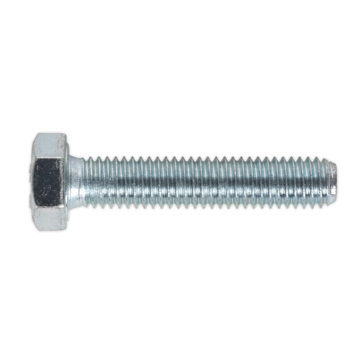 Sealey 8.8 Zinc Plated HT Setscrew M8 x 40mm, DIN 933 - Pack of 50 SS840