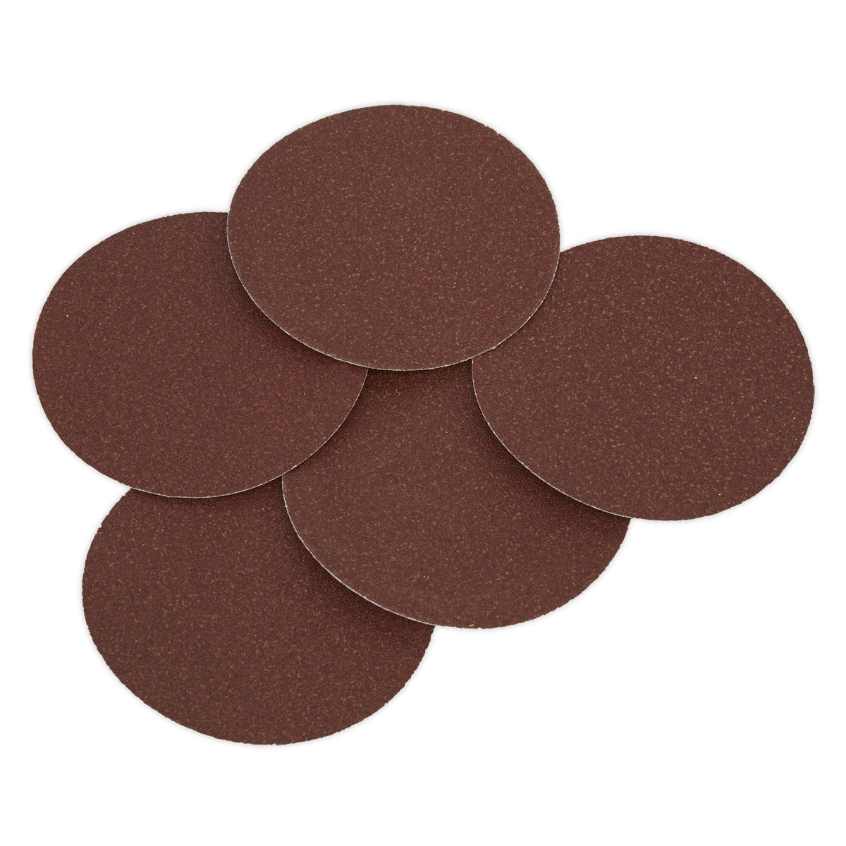 Sealey Adhesive Backed Sanding Disc 80Grit 125mm - Pack of 5 SSD01