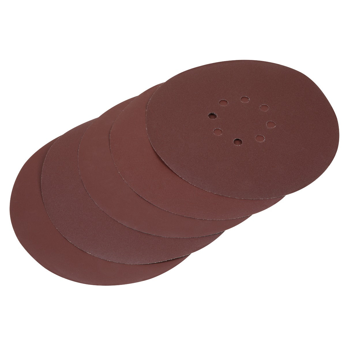 Sealey 225mm Hook-and-Loop Sanding Disc Set 5pc SSD05