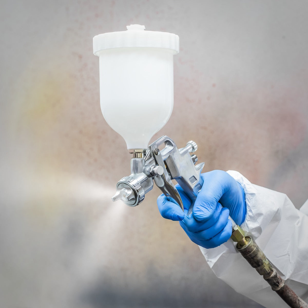 Sealey Gravity Feed Spray Gun 2.2mm Set-Up SSG501