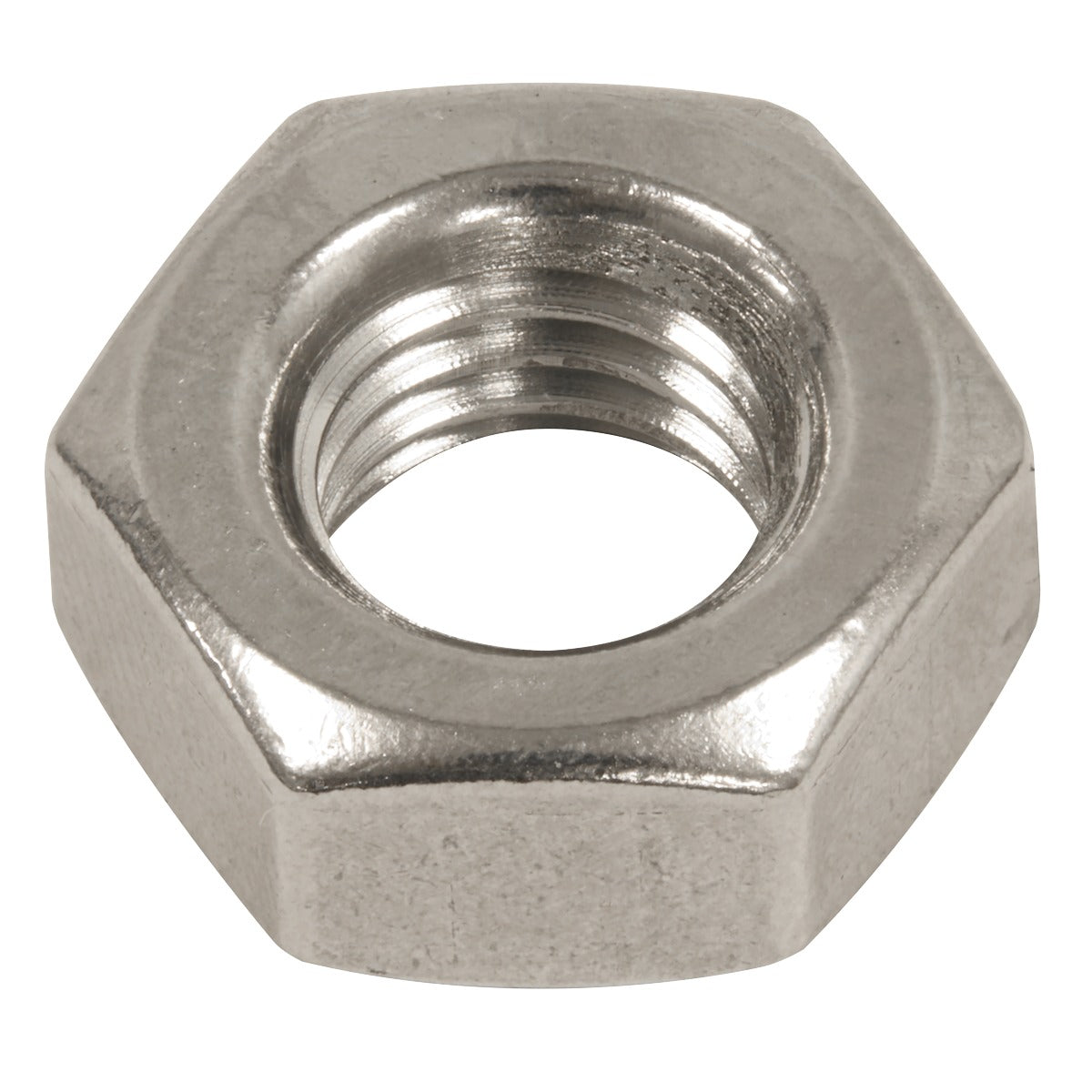 Sealey Stainless Steel Nut M10 A2, DIN 934 - Pack of 50 SSN10