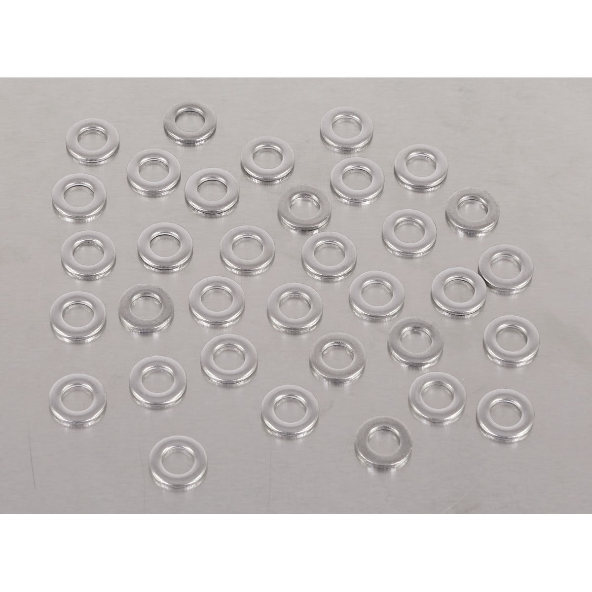 Sealey Stainless Steel Flat Washer M5 A2, DIN 125 - Pack of 100 SSW5