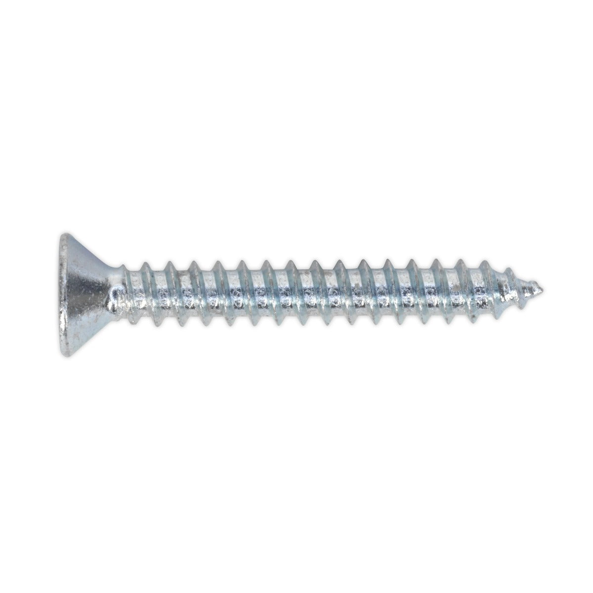 Sealey Self-Tapping Countersunk Pozi Screw 3.5 x 25mm, DIN 7982 - Pack of 100 ST3525