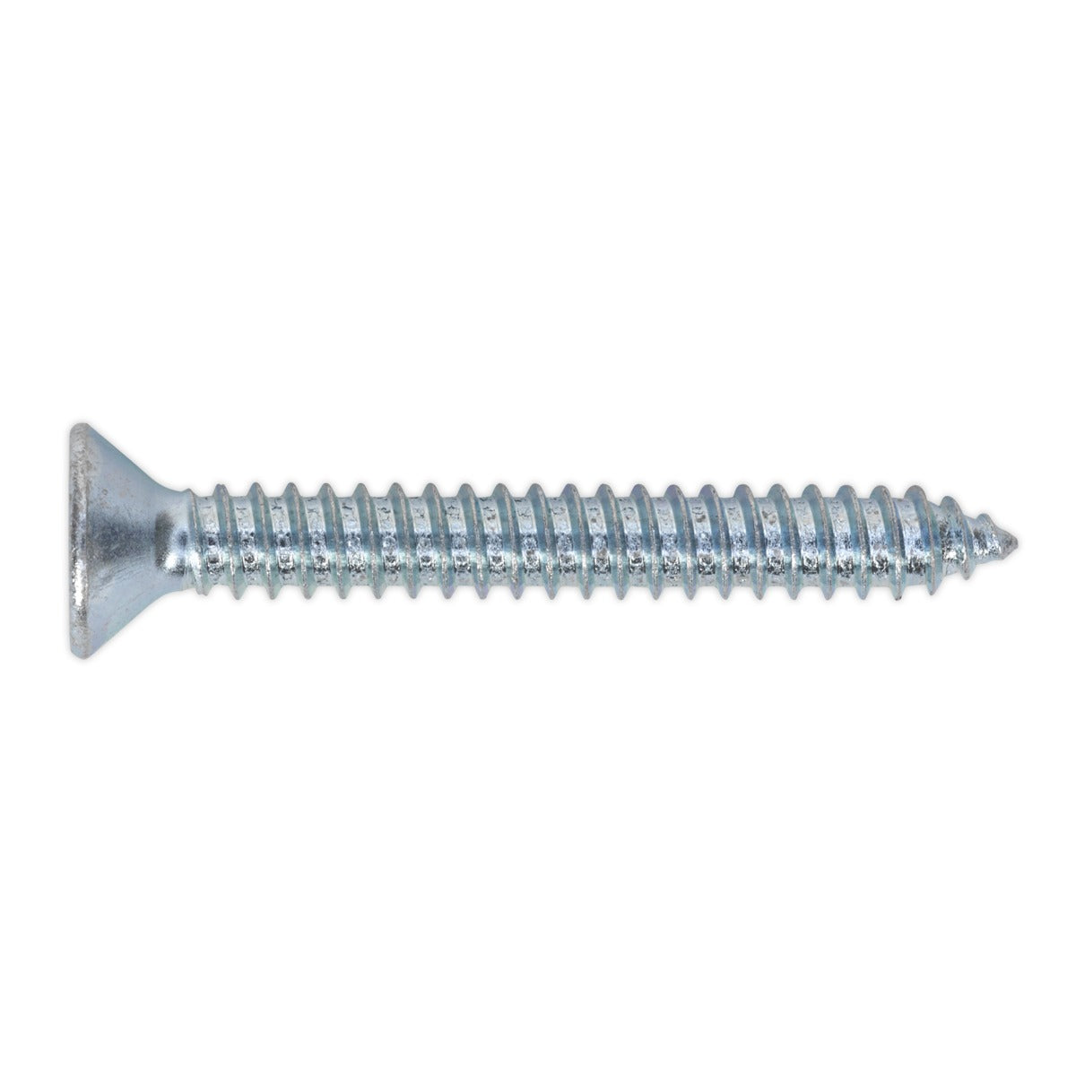 Sealey Self-Tapping Countersunk Pozi Screw 6.3 x 51mm, DIN 7982 - Pack of 100 ST6351