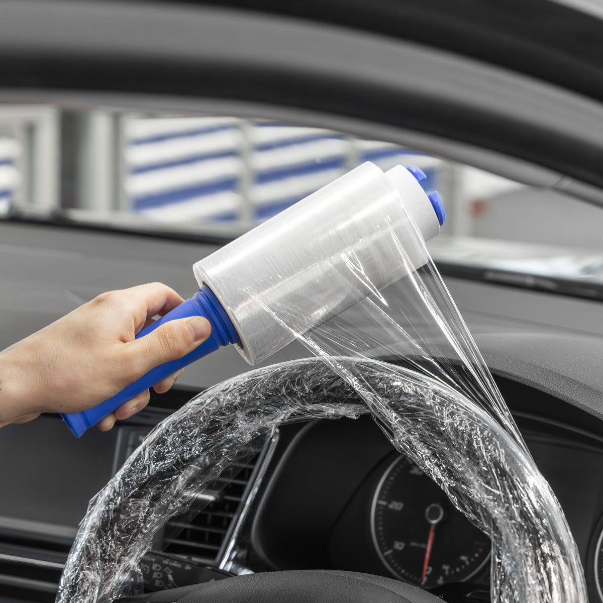 Sealey Steering Wheel Protection Film 150m SWPF150