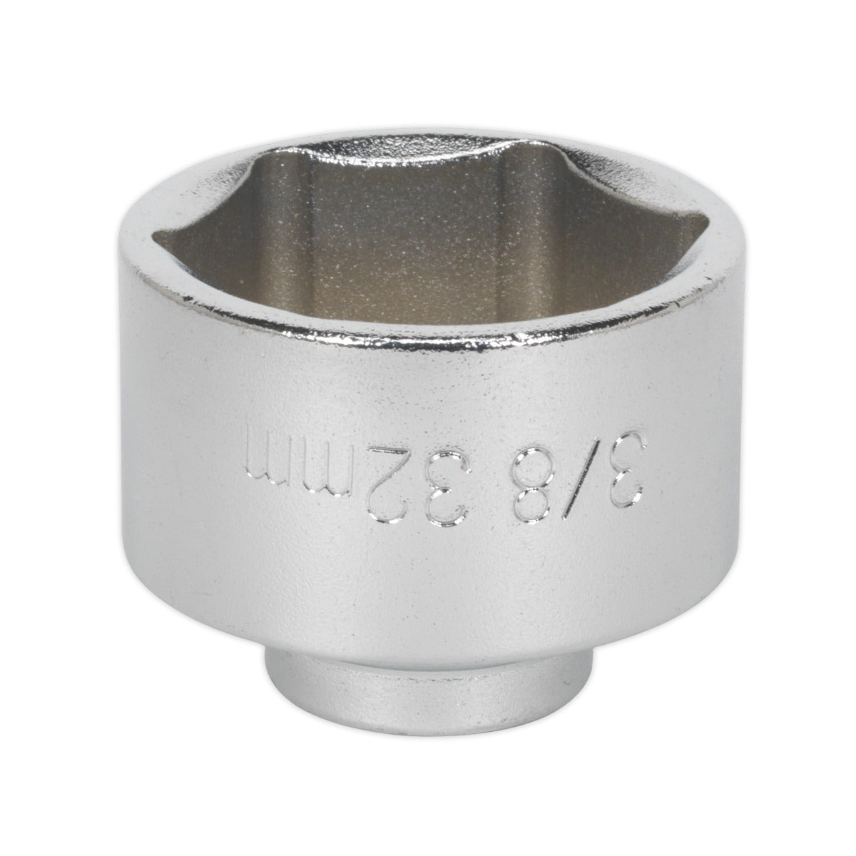 Sealey Low Profile Oil Filter Socket 3/8"Sq Drive 32mm SX113