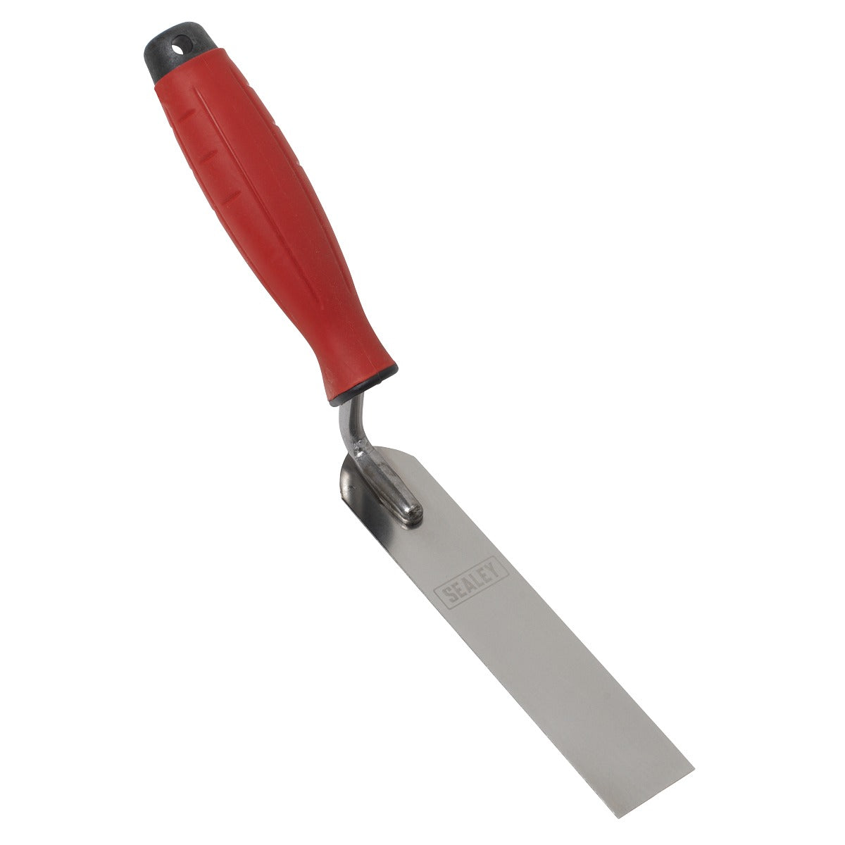 Sealey Stainless Steel Finishing Trowel with Rubber Handle 30 x 160mm T1740