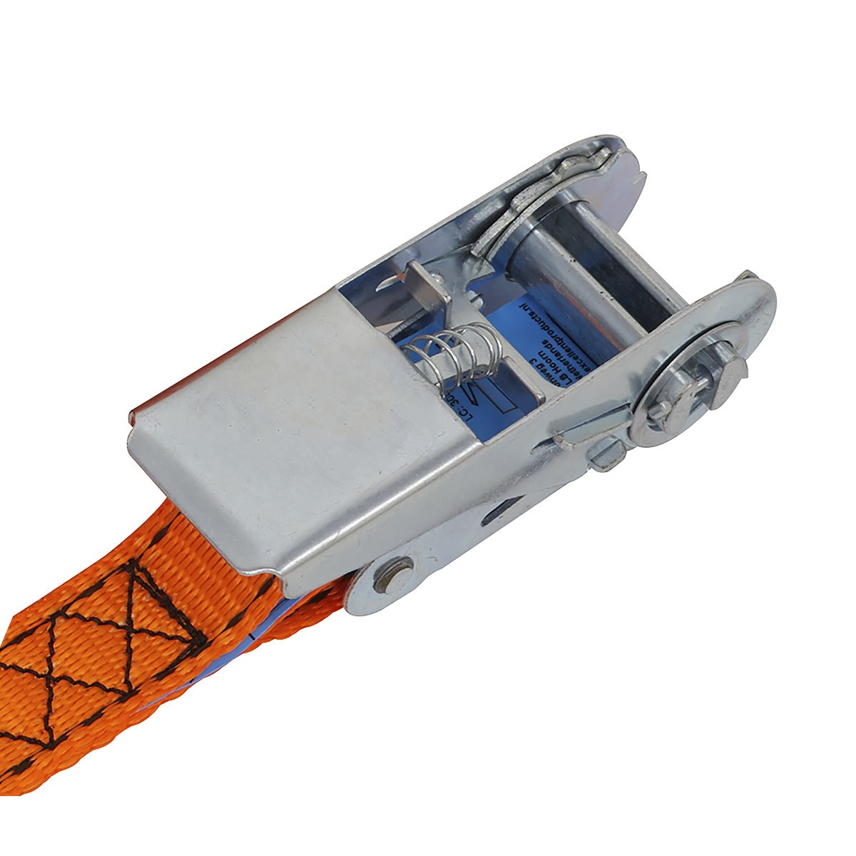 Sealey Ratchet Strap Polyester Webbing S-Hook with Corner Protector 25mm x 5m 600kg Breaking Strength TD0635S