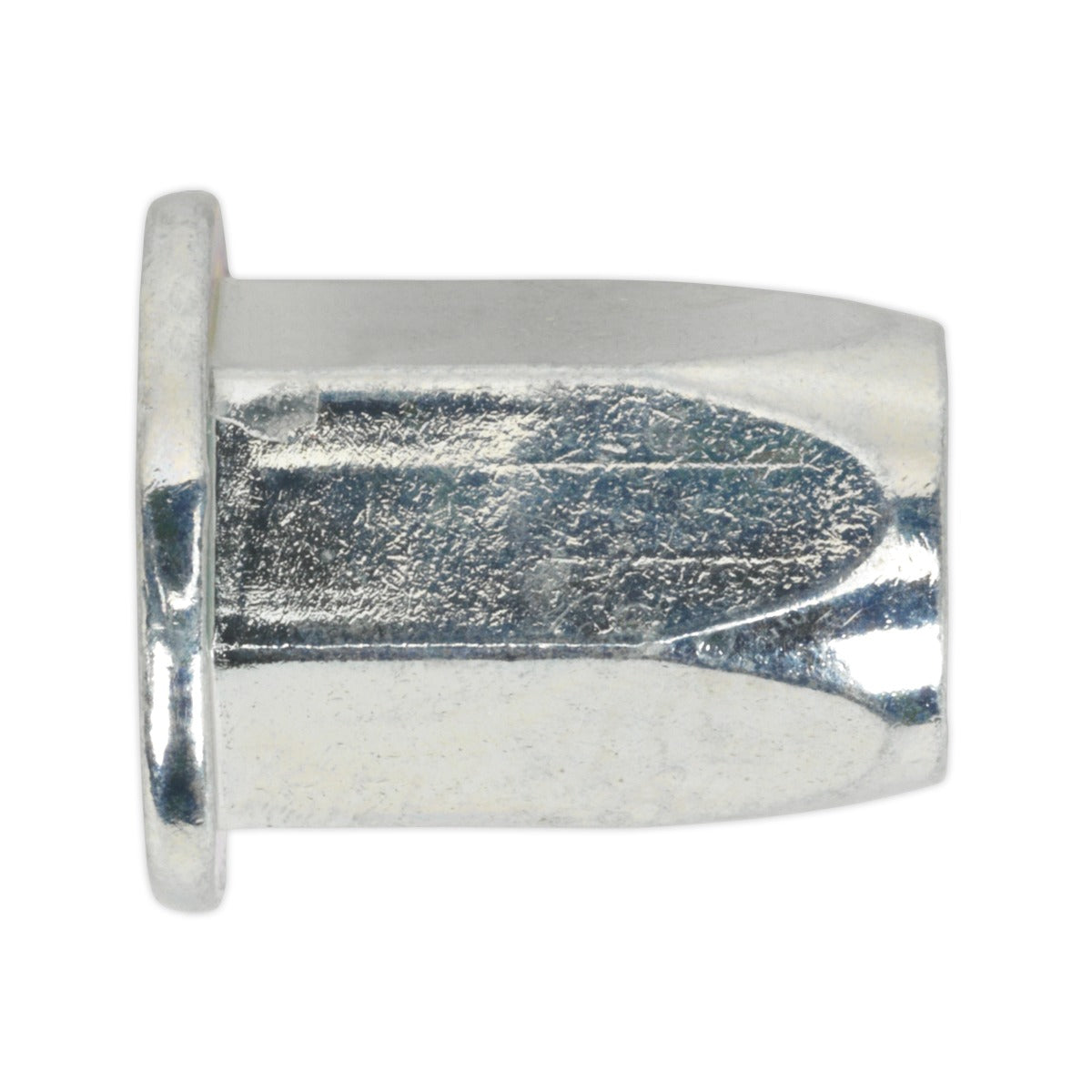 Sealey Full Hex Threaded Insert (Rivet Nut) M6 Standard Flange - Pack of 50 TIFHM6