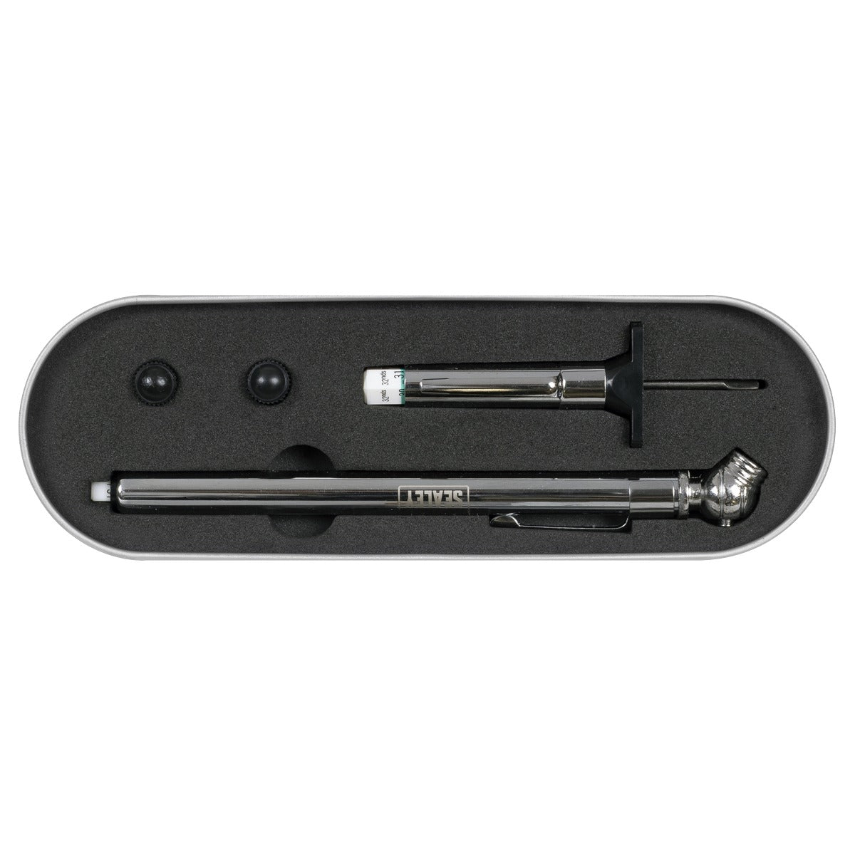 Sealey Tyre Pressure & Tread Depth Gauge Set 2pc TST/PGT