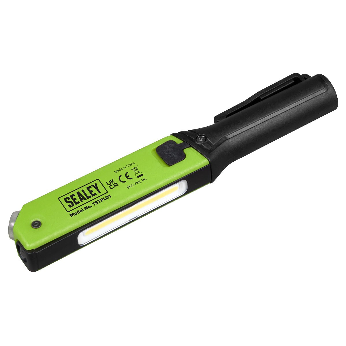 Sealey 2-in-1 Tyre Pressure Gauge & Pen Light TSTPL01