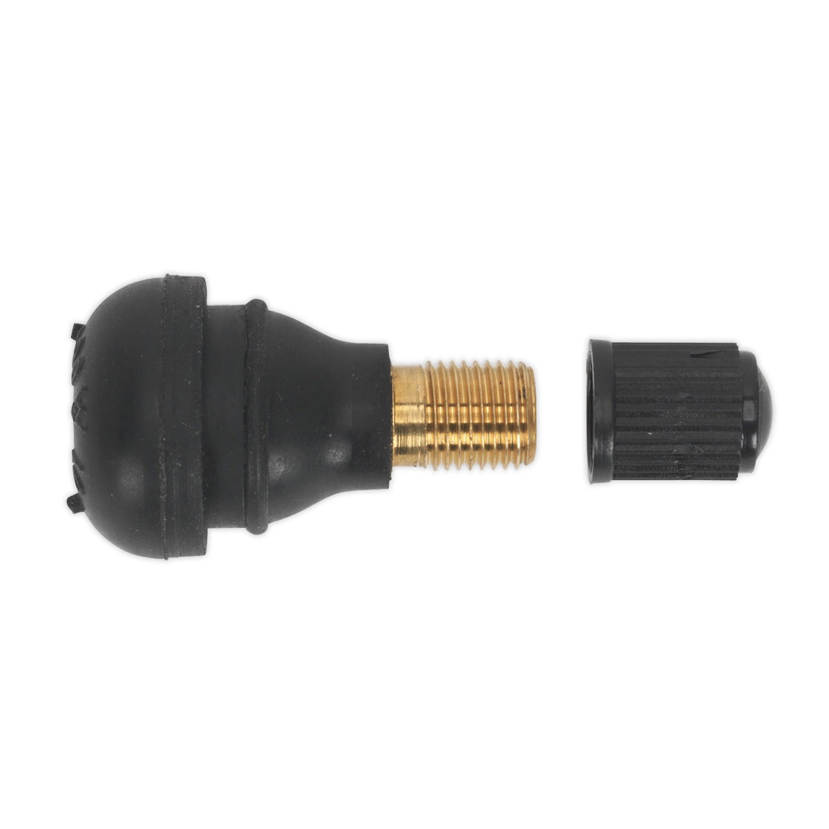 Sealey Snap-in Tubeless Tyre Valve, Type TR412 - Pack of 100 TV412