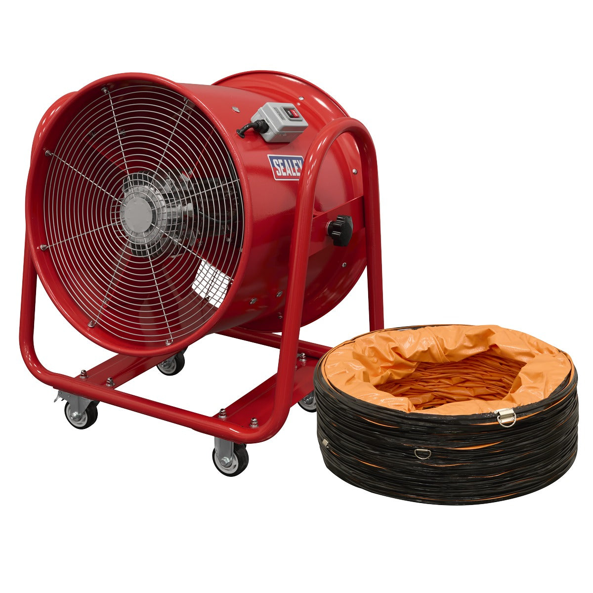 Sealey Portable Ventilator 500mm with 5m Ducting VEN500