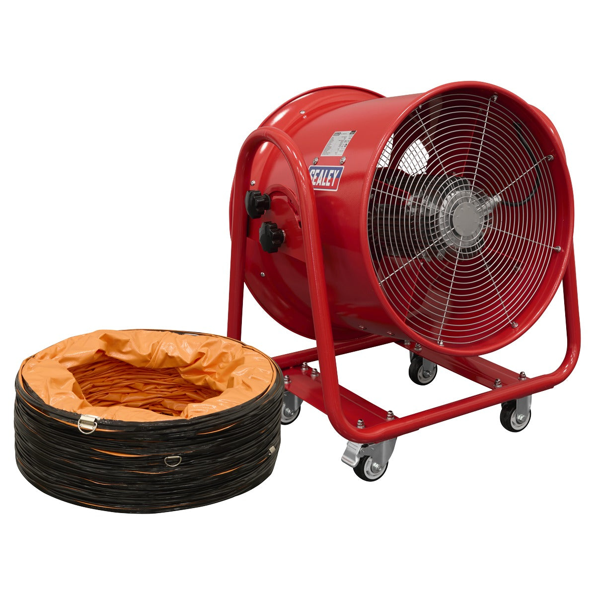 Sealey Portable Ventilator 500mm with 5m Ducting VEN500