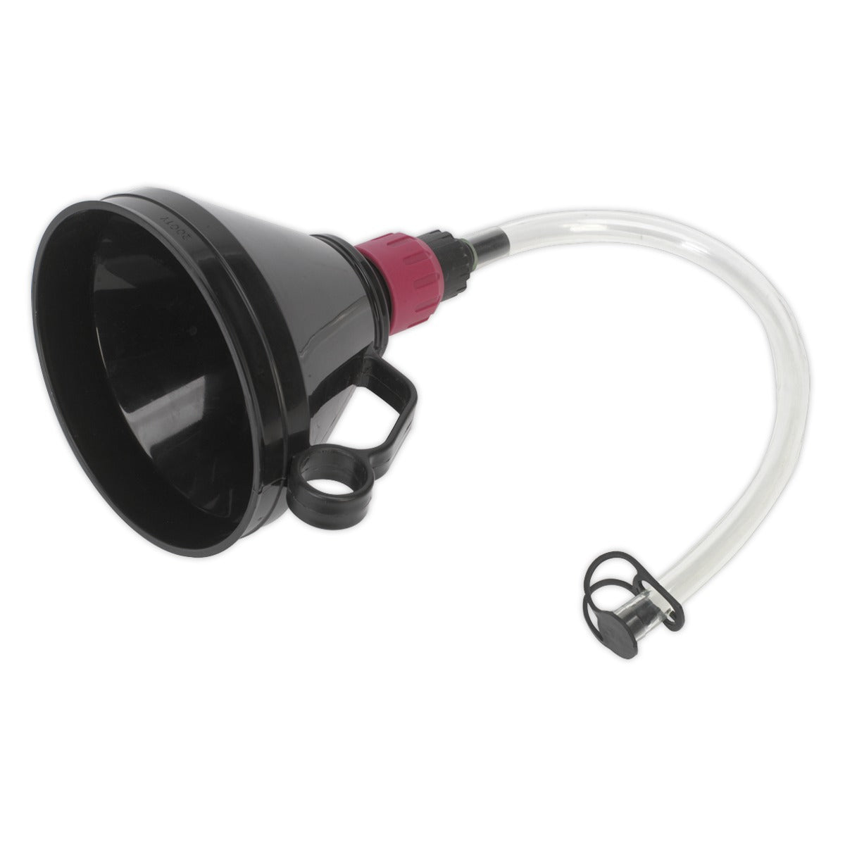 Sealey Valved Flexible Spout Funnel with Filter 160mm VFF1