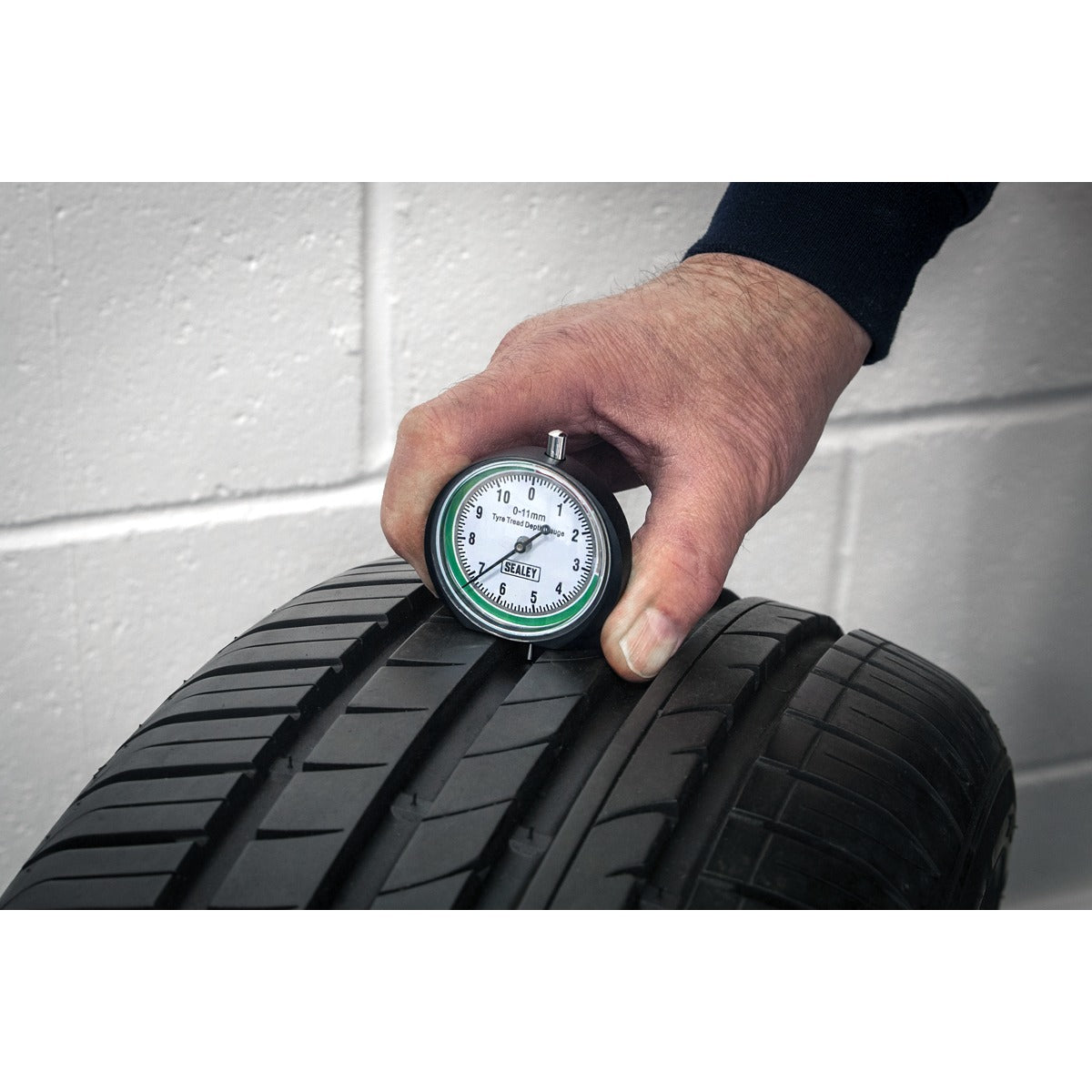 Sealey Pocket Type Tyre Tread Depth Dial Gauge VS0568