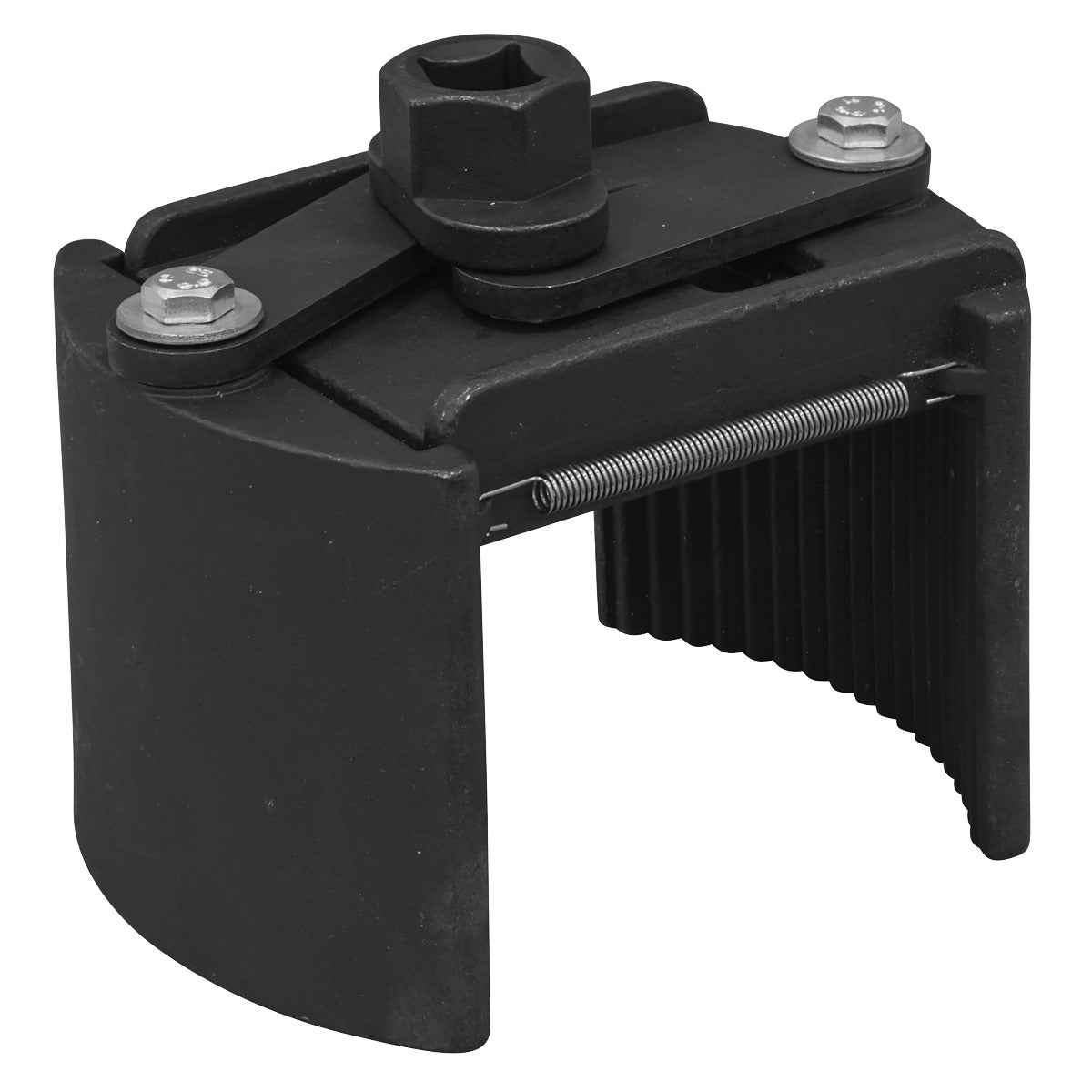 Sealey Adjustable Oil Filter Wrench 1/2"Sq Drive 100-140mm Capacity VS1040